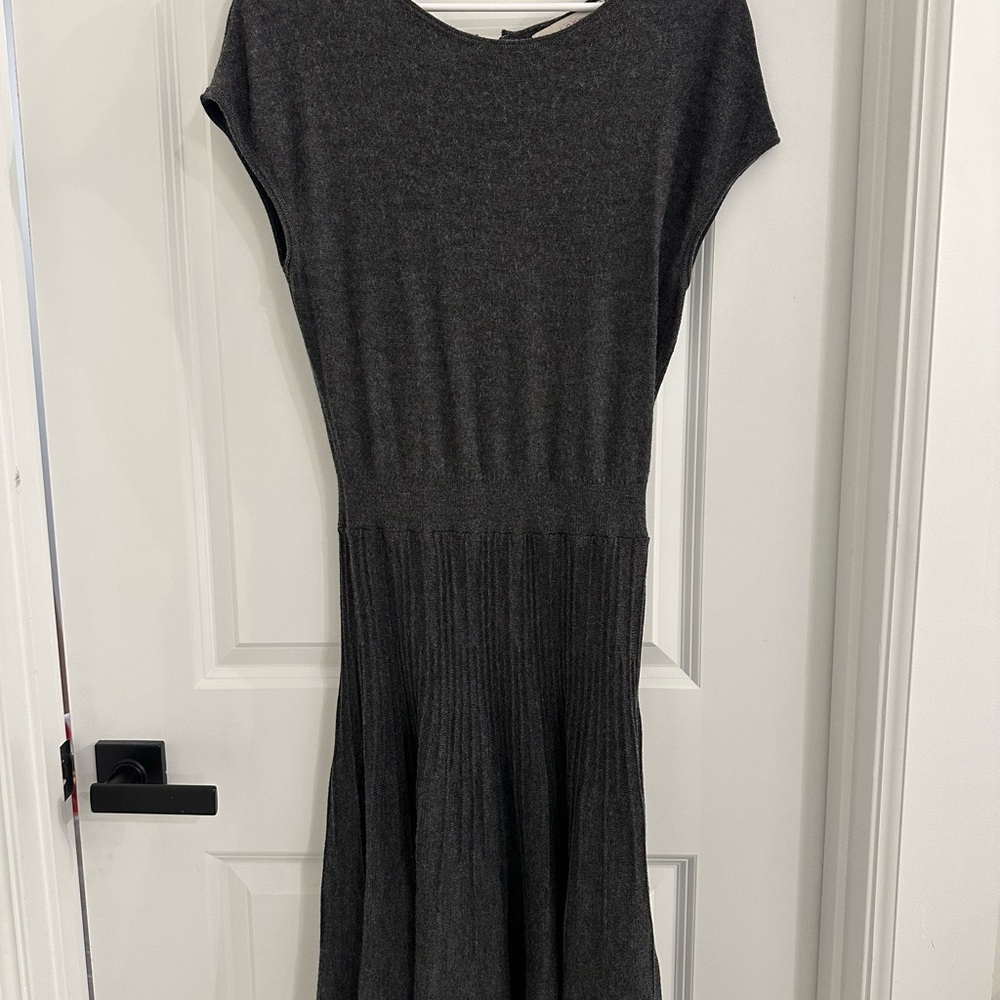 LOF Charcoal Midi Dress